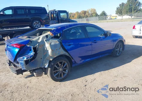 2020 Honda Civic Ex из США, поврежденный, VIN 19XFC1F30LE201238